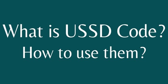 What is USSD code